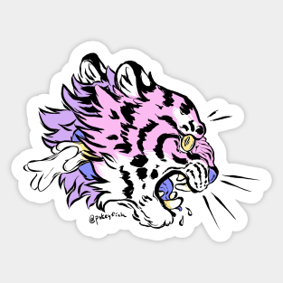 Tigerhead Sticker